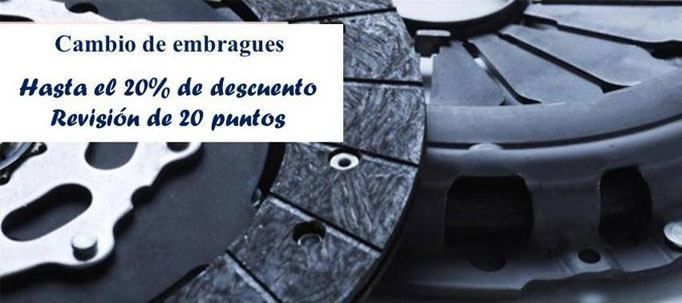 20% de descuento en el cambio del embrague de tu automóvil 20% de descuento en el cambio del embrague de tu automóvil