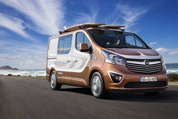 Concepto Opel Vivaro Surf: estilo para el tiempo libre Concepto Opel Vivaro Surf: estilo para el tiempo libre