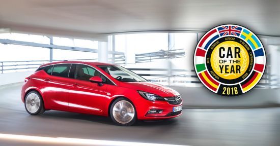El nuevo Opel Astra elegido “Coche del Año en Europa 2016” El nuevo Opel Astra elegido “Coche del Año en Europa 2016”