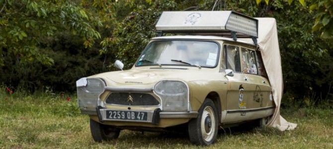 Recorriendo el mundo a bordo de un Citroën Ami 8 de 1969 Recorriendo el mundo a bordo de un Citroën Ami 8 de 1969
