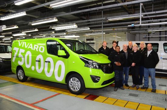 Opel produce la unidad 750.000 del Vivaro Opel produce la unidad 750.000 del Vivaro