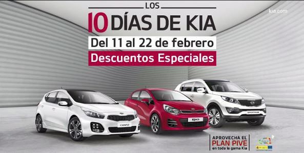Llega la 5ª edición de los “10 Días Kia” Llega la 5ª edición de los “10 Días Kia”