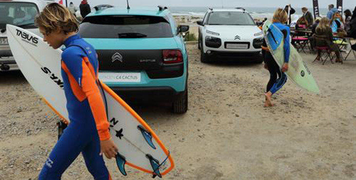 CITROËN, CON LOS JÓVENES TALENTOS DEL SURF CITROËN, CON LOS JÓVENES TALENTOS DEL SURF