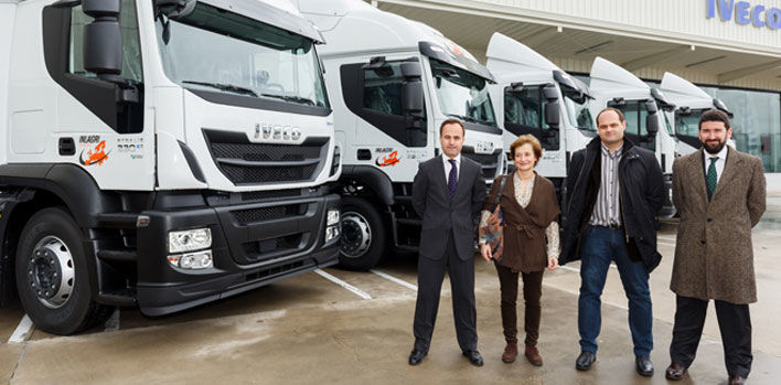 La empresa Transportes INLAGRI adquiere cinco Iveco Stralis propulsados por gas natural licuado La empresa Transportes INLAGRI adquiere cinco Iveco Stralis propulsados por gas natural licuado