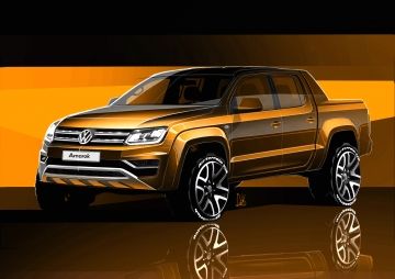 VOLKSWAGEN MUESTRA LAS LÍNEAS DEL NUEVO AMAROK. VOLKSWAGEN MUESTRA LAS LÍNEAS DEL NUEVO AMAROK.