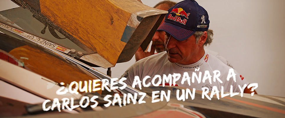 Peugeot te lleva a la Baja Aragón con Carlos Sainz Peugeot te lleva a la Baja Aragón con Carlos Sainz