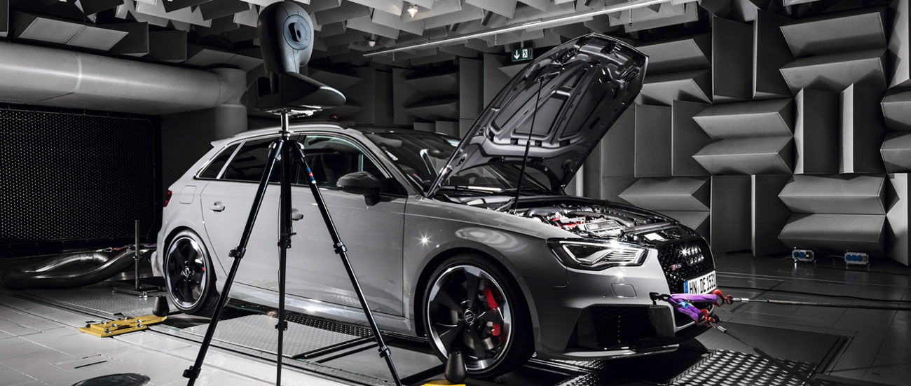 La acústica del TFSI de cinco cilindros de Audi: una orquesta en el motor La acústica del TFSI de cinco cilindros de Audi: una orquesta en el motor