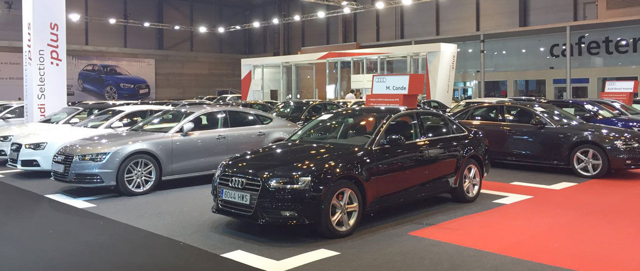 Audi Selection :plus en el Salón del Vehículo de Ocasión de Madrid Audi Selection :plus en el Salón del Vehículo de Ocasión de Madrid