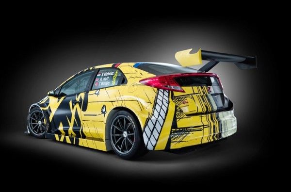 Nueva imagen del Honda Civic WTCC en el Festival de Goodwood Nueva imagen del Honda Civic WTCC en el Festival de Goodwood