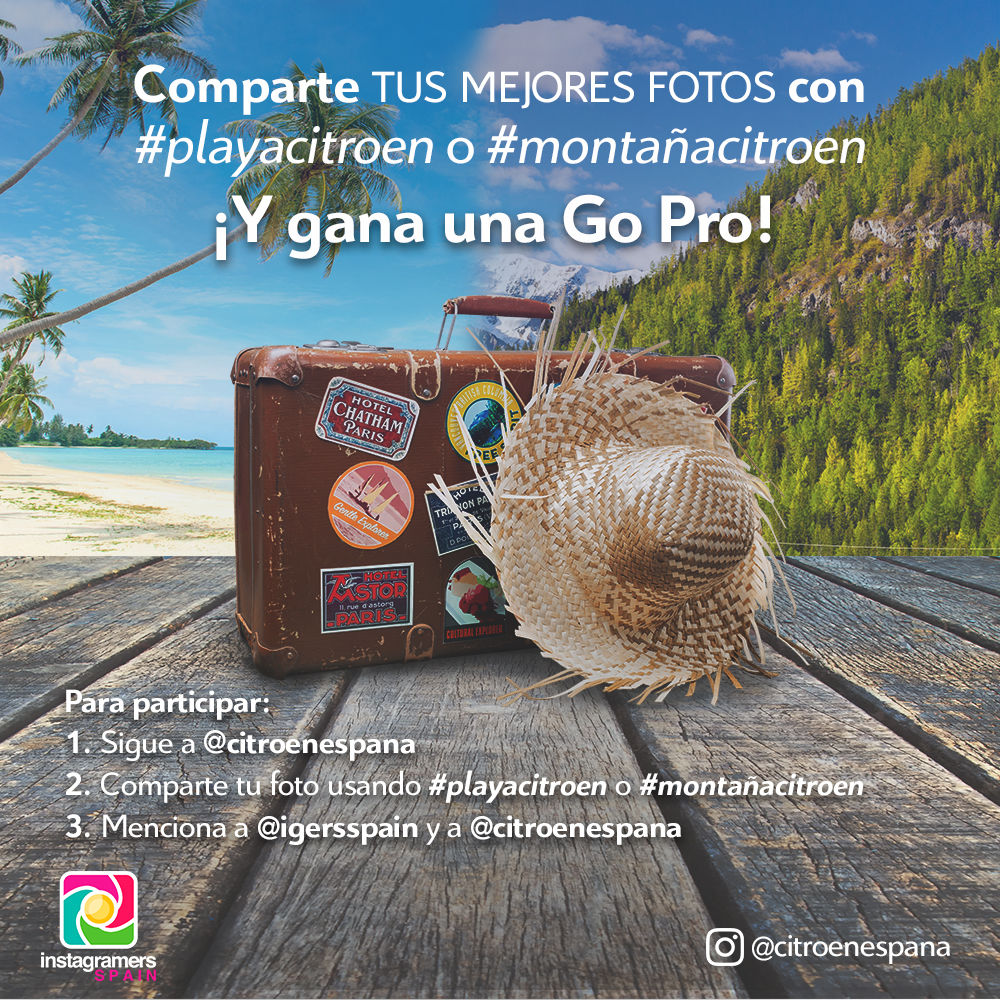 PLAYA VS MONTAÑA: EL GRAN DUELO DEL VERANO EN EL INSTAGRAM DE CITROËN NO CIERRA POR VACACIONES EN PLAYA VS MONTAÑA: EL GRAN DUELO DEL VERANO EN EL INSTAGRAM DE CITROËN NO CIERRA POR VACACIONES EN