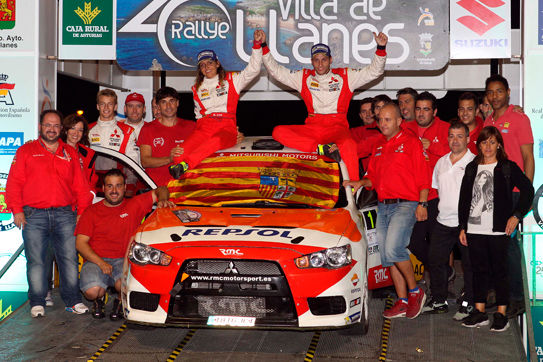 CRISTIAN GARCÍA, CAMPEÓN DE ESPAÑA DE RALLYES DE ASFALTO CRISTIAN GARCÍA, CAMPEÓN DE ESPAÑA DE RALLYES DE ASFALTO