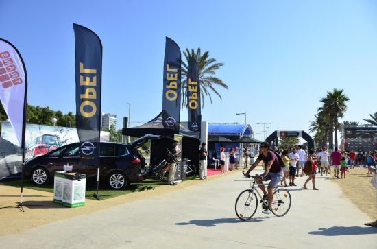 Opel Flexfix protagonista en el Barcelona Triathlon Opel Flexfix protagonista en el Barcelona Triathlon