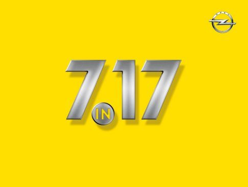 “7 en el 17”: Siete nuevos modelos Opel en 2017 “7 en el 17”: Siete nuevos modelos Opel en 2017