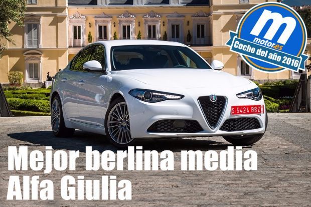 Alfa Romeo Giulia y Fiat Tipo triunfan en los premios Mejor Coche del Año 2016 del portal especializado Motor.es Alfa Romeo Giulia y Fiat Tipo triunfan en los premios Mejor Coche del Año 2016 del portal especializado Motor.es