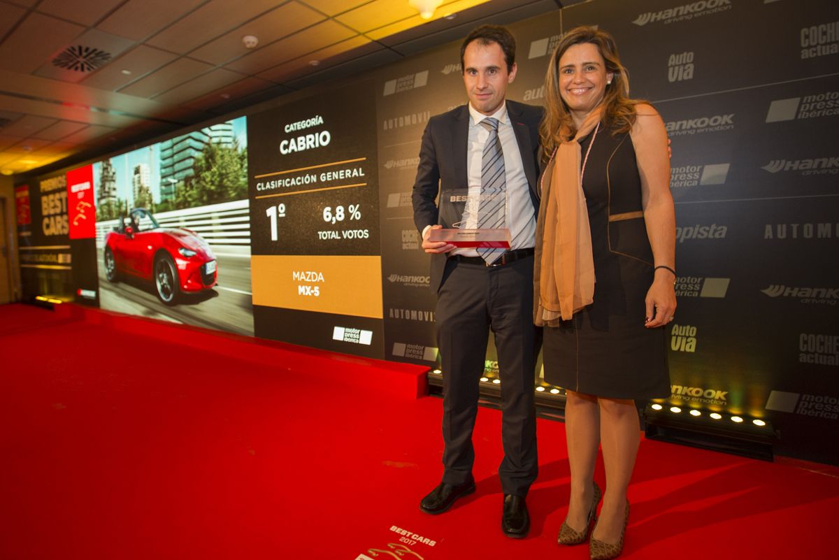 EL MAZDA MX-5, ELEGIDO MEJOR CABRIO DE LOS PREMIOS BEST CARS 2017 EL MAZDA MX-5, ELEGIDO MEJOR CABRIO DE LOS PREMIOS BEST CARS 2017