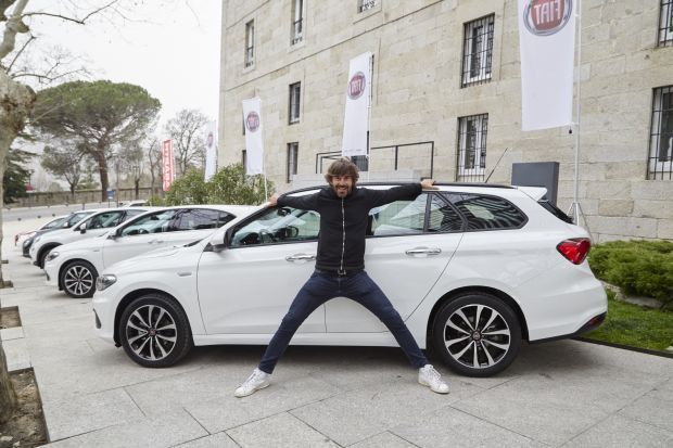 El actor Santi Millán, nuevo embajador de Fiat El actor Santi Millán, nuevo embajador de Fiat