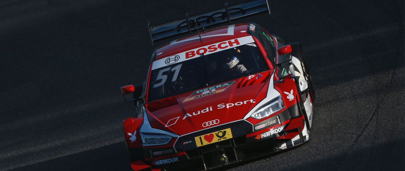Debut en pista para el nuevo Audi RS 5 DTM Debut en pista para el nuevo Audi RS 5 DTM