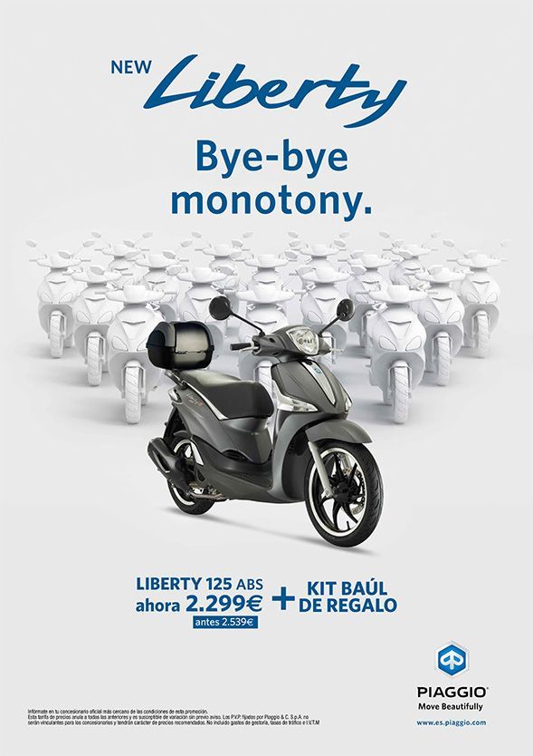 HELLO NEW LIBERTY, BYE BYE MONOTONY. HELLO NEW LIBERTY, BYE BYE MONOTONY.