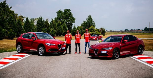 Alfa Romeo Giulia y los tres Campeones de la Escudería Ferrari: "La meccanica delle emozioni" en vídeo Alfa Romeo Giulia y los tres Campeones de la Escudería Ferrari: "La meccanica delle emozioni" en vídeo