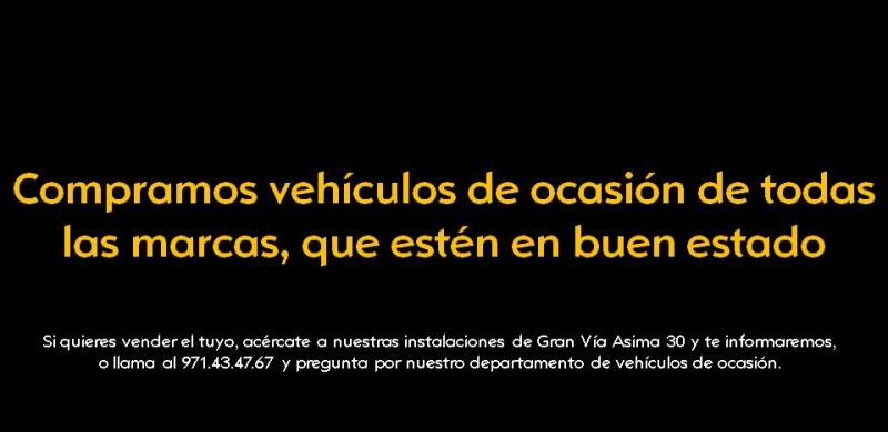 COMPRAMOS VEHÍCULOS DE OCASION COMPRAMOS VEHÍCULOS DE OCASION