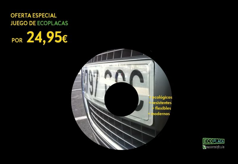 OFERTA ESPECIAL JUEGO DE ECOPLACAS POR 24,95€ OFERTA ESPECIAL JUEGO DE ECOPLACAS POR 24,95€