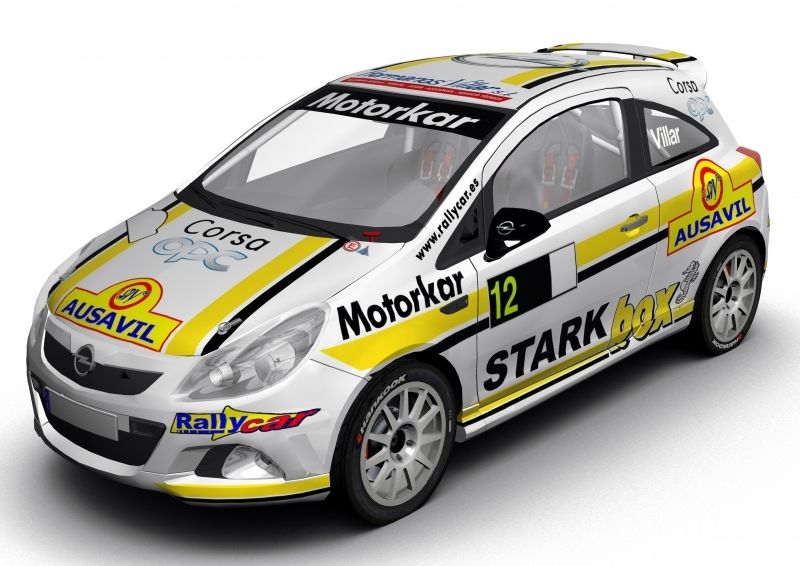 OPEL CORSA OPC EN EL CAMPEONATO DE ESPAÑA DE RALLYES OPEL CORSA OPC EN EL CAMPEONATO DE ESPAÑA DE RALLYES