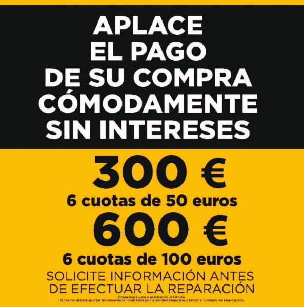 Ponga al día su vehículo sin pagar ni un Euro. Ponga al día su vehículo sin pagar ni un Euro.