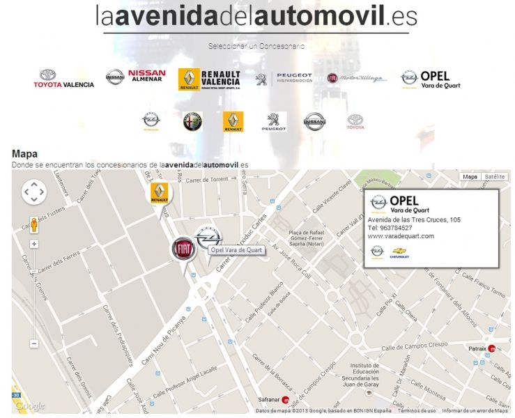 Estrenamos web en La Avenida del Automóvil Estrenamos web en La Avenida del Automóvil