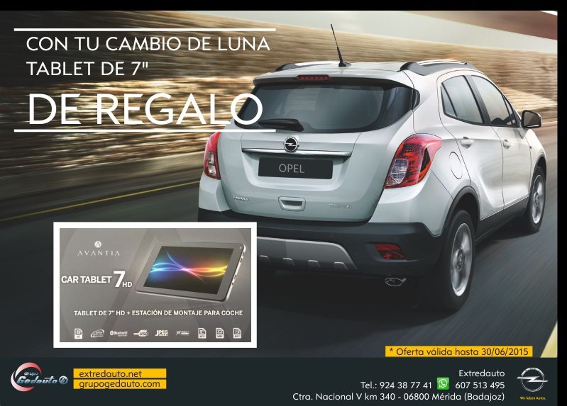 CAMBIA LA LUNA DE TU VEHÍCULO Y TE REGALAMOS UNA TABLET CAMBIA LA LUNA DE TU VEHÍCULO Y TE REGALAMOS UNA TABLET