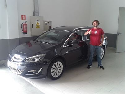Julio el surfero estrena su Nuevo astra ST Julio el surfero estrena su Nuevo astra ST