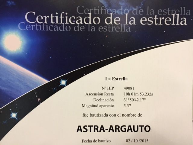 Argauto ya tiene una estrella! Argauto ya tiene una estrella!