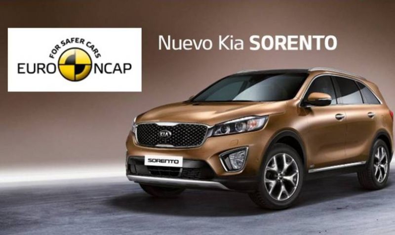 Cinco estrellas Euro NCAP para el Nuevo Kia Sorento Cinco estrellas Euro NCAP para el Nuevo Kia Sorento