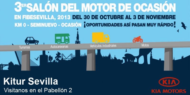 Kitur Sevilla en el 3er Salón del Automovil de Ocasión Kitur Sevilla en el 3er Salón del Automovil de Ocasión