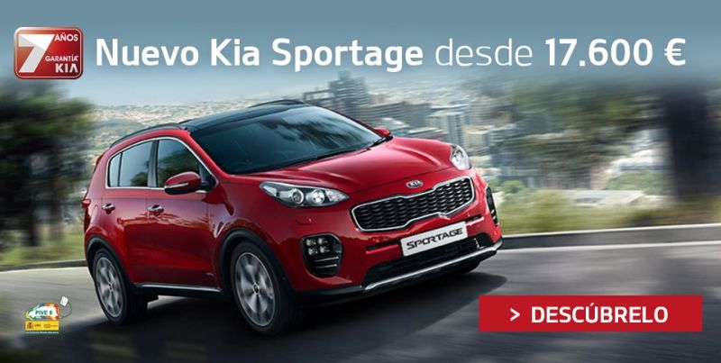 NUEVO KIA SPORTAGE desde 17.600 € NUEVO KIA SPORTAGE desde 17.600 €