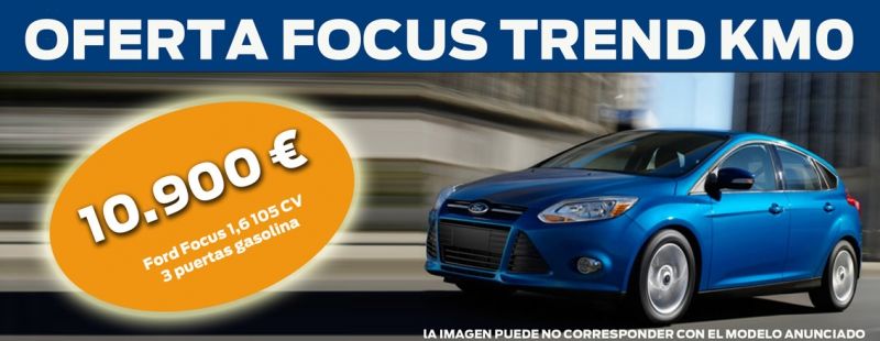 Ford Focus desde 10.900€ Ford Focus desde 10.900€