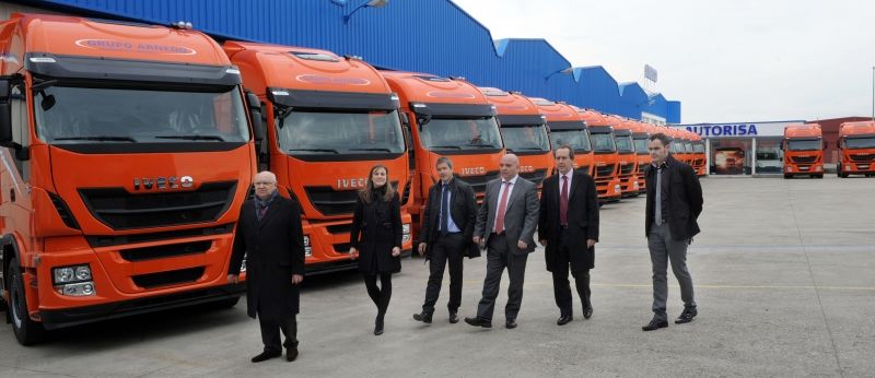 Autorisa entrega las 20 primeras unidades del Iveco Stralis Hi-Way Euro 6 en la Rioja Autorisa entrega las 20 primeras unidades del Iveco Stralis Hi-Way Euro 6 en la Rioja