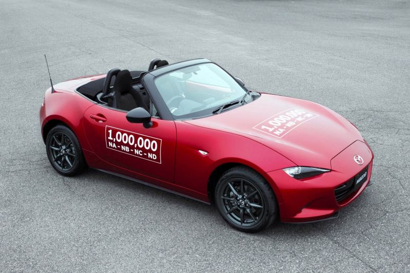 Mazda fabrica el MX-5 un millón Mazda fabrica el MX-5 un millón