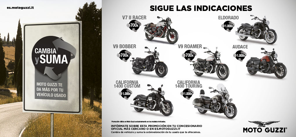 MOTO GUZZI CAMBIA Y SUMA MOTO GUZZI CAMBIA Y SUMA