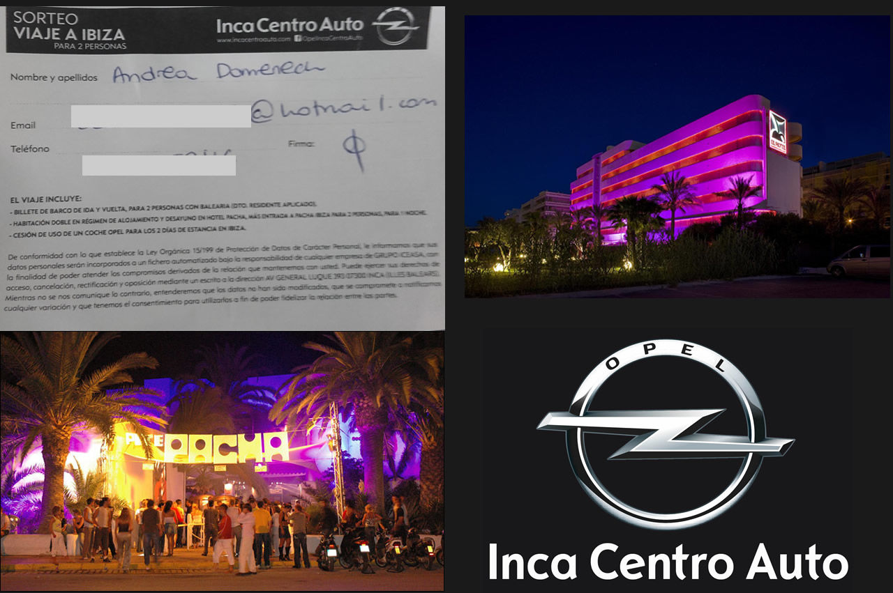 Ya tenemos ganadora del sorteo de un Viaje a Ibiza para dos personas Ya tenemos ganadora del sorteo de un Viaje a Ibiza para dos personas