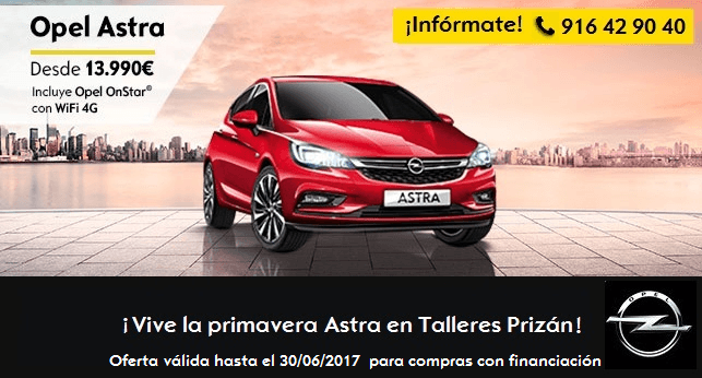 PRIMAVERA ASTRA DESDE 13.990€ 5 UNIDADES EN STOCK PRIMAVERA ASTRA DESDE 13.990€ 5 UNIDADES EN STOCK