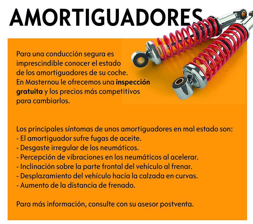 condueix amb més seguretat canviant els amortidors del teu cotxe condueix amb més seguretat canviant els amortidors del teu cotxe