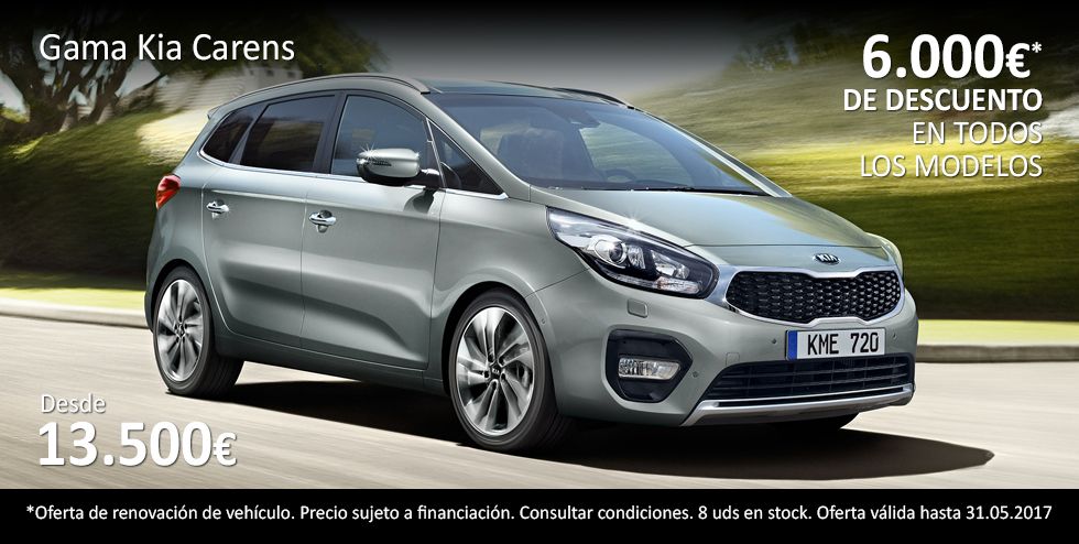 GAMA KIA CARENS. 6.000€ DE DESCUENTO GAMA KIA CARENS. 6.000€ DE DESCUENTO