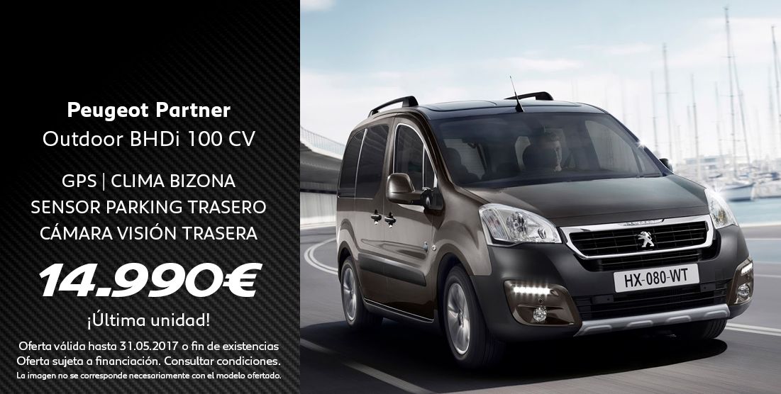 PEUGEOT PARTNER OUTDOOR PEUGEOT PARTNER OUTDOOR