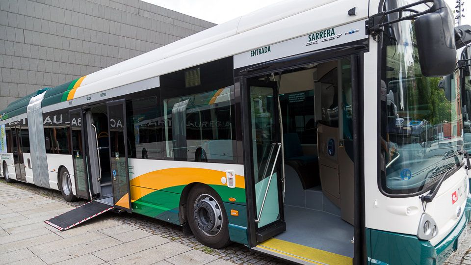 Seis Autobuses IVECO para la Mancomunidad de la Comarca de Pamplona Seis Autobuses IVECO para la Mancomunidad de la Comarca de Pamplona