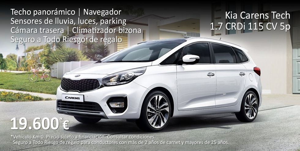 KIA CARENS TECH. SUPER EQUIPADA KIA CARENS TECH. SUPER EQUIPADA