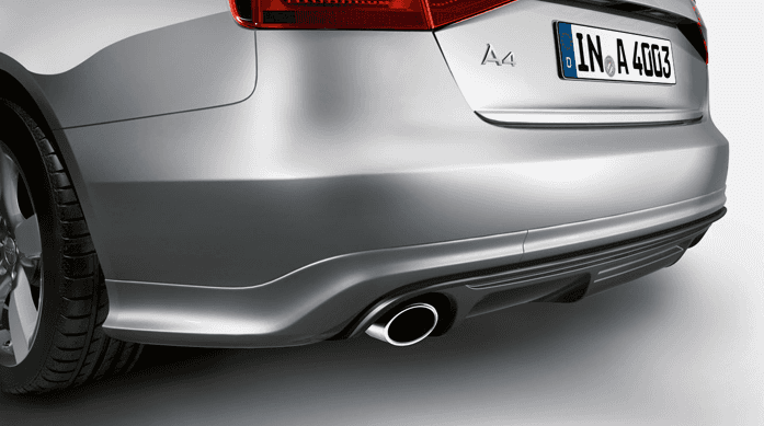 Difusor trasero Audi A4 Difusor trasero Audi A4
