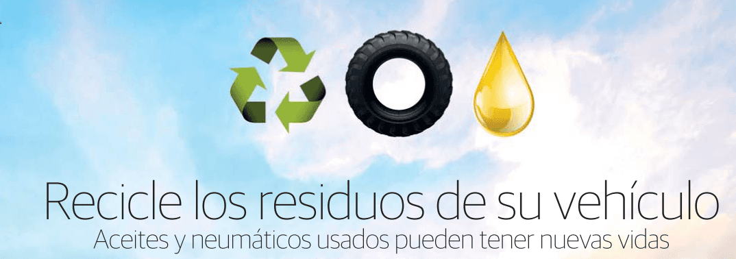 Recicle los residuos de su vehículo Recicle los residuos de su vehículo