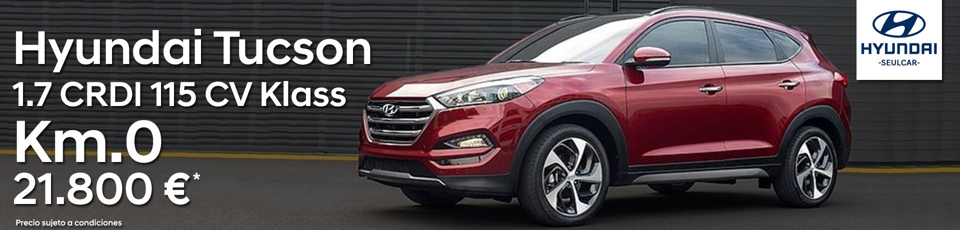 ¡Única unidad! Hyundai Tucson Klass 1.7 CRDI 115 cv Km.0 ¡Única unidad! Hyundai Tucson Klass 1.7 CRDI 115 cv Km.0