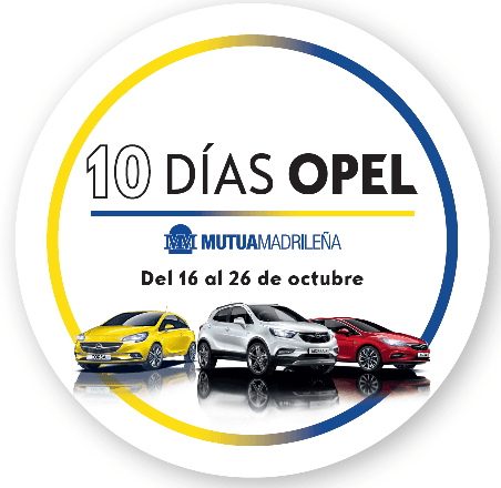 10 días Opel para Mutualistas. 10 días Opel para Mutualistas.